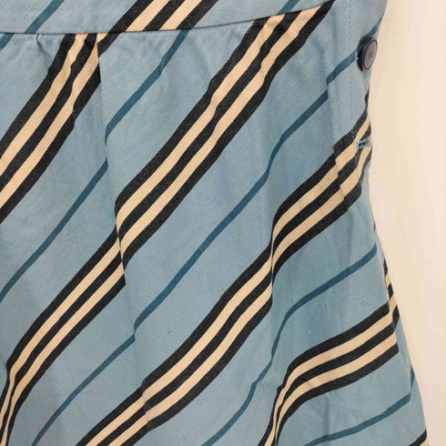 バーバリーブルーレーベル BURBERRY BLUE LABEL ストライプデザイン タイトスカート レディース 38