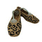 VIVAIA Square toe ultra-lightweight thick sole flat shoes スクエアトゥ レオパード柄 パンプス レディース 38.5