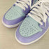 ジョーダンブランド JORDAN BRAND Air Jordan 1 Mid Purple Aqua メンズ JPN:28.5