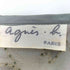 アニエスベー agnes b. フランス製 総柄 コットン シースルー ノースリーブワンピース レディース JPN:1