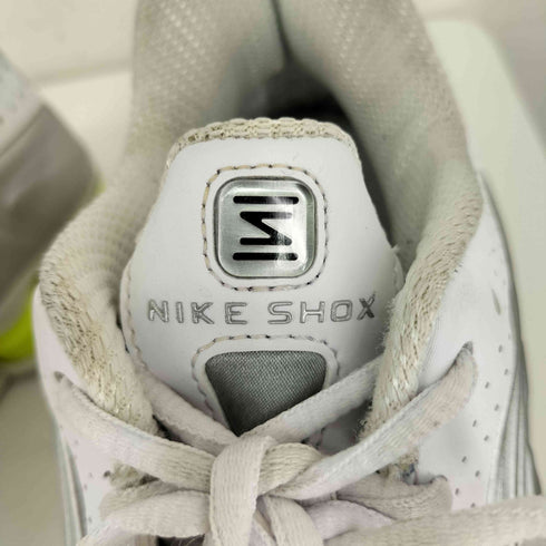 ナイキ NIKE Shox R4 White/Volt メンズ JPN:25