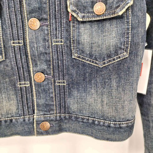 リーバイス Levis 2nd型 クロップド デニムジャケット Y2K レディース S
