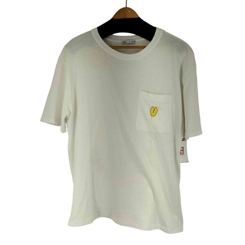 ザラ ZARA バックデザイン S/S Tシャツ レディース import:L