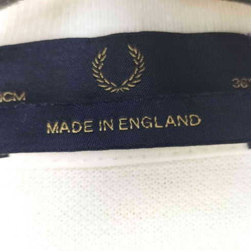フレッドペリー FRED PERRY ワンポイントロゴ刺繍 S/S ポロシャツ メンズ US:36