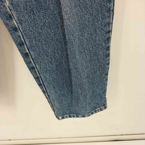 FILIPPO TOTTI ハイウエスト ウォッシュ加工 タックデニムパンツ レディース