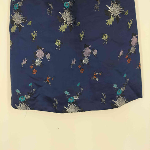 アニエスベー agnes b. 刺繍サテンワンピース レディース 38