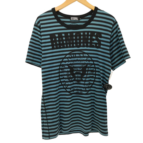 ヒステリックグラマー HYSTERIC GLAMOUR RAMONES BORDER SS TEE メンズ JPN:M
