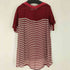 アンダーカバー UNDERCOVER 11SS シースルーボーダーシフォン半袖ワンピース レディース JPN:1