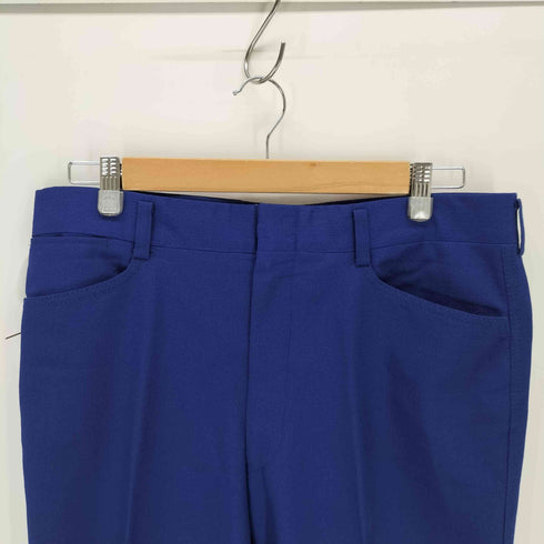 70S TALONジップ センタープレススラックスパンツ メンズ