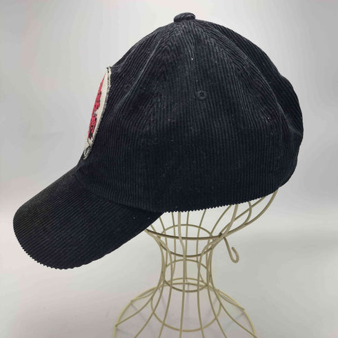 ハブアグッドタイム HAVE A GOOD TIME スカル 車 ロゴワッペン コーデュロイ 6パネル キャップ メンズ