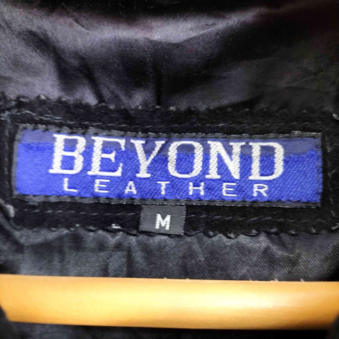 BEYOND フリンジデザインレザーブルゾン メンズ import:M