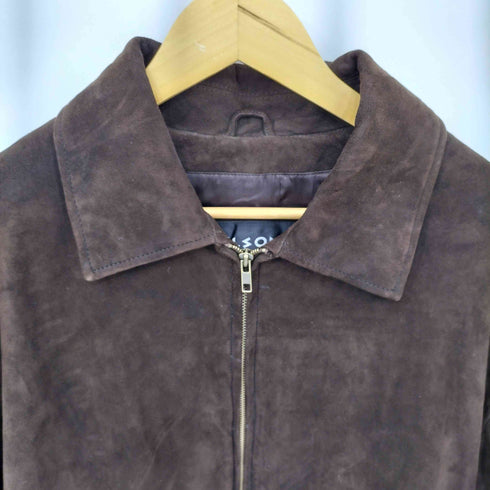 ウィルソン Wilsons Leather 90s スウェード レザージャケット メンズ import:XL
