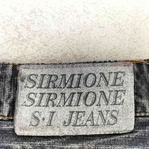 sirmione Y2K ラインストーン デニム ホットパンツ レディース 160