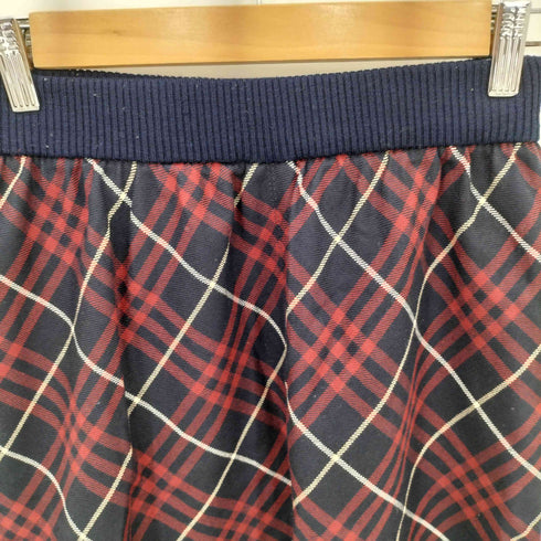 バーバリーブルーレーベル BURBERRY BLUE LABEL ノバチェック柄 リブスカート レディース 36