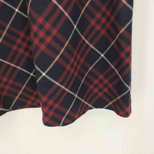 バーバリーブルーレーベル BURBERRY BLUE LABEL ノバチェック柄 リブスカート レディース 36