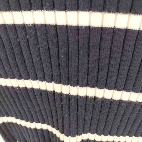 ラウンジドレス Loungedress レーヨンストライプオフショルダーニット レディース