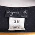 アニエスベー agnes b. ドット柄 ノースリーブワンピース レディース FR:36
