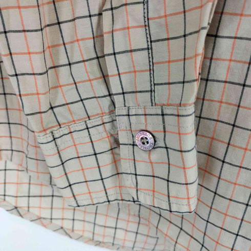 トーマスバーバリー Thomas Burberry BD L/S チェックシャツ メンズ import:L