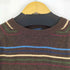バーバリーブルーレーベル BURBERRY BLUE LABEL ワンポイントロゴ刺繍 L/S ボーダーニット レディース import:M