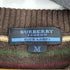 バーバリーブルーレーベル BURBERRY BLUE LABEL ワンポイントロゴ刺繍 L/S ボーダーニット レディース import:M