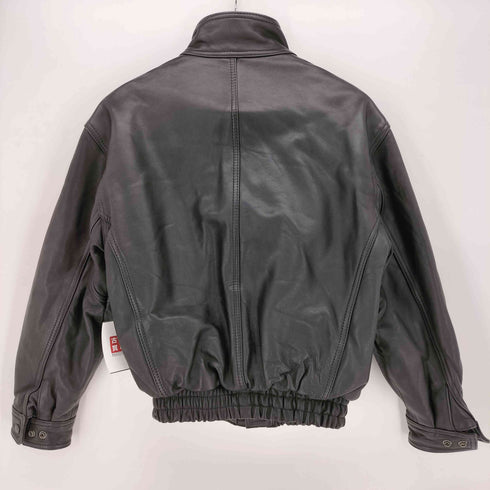 VALD ISERE カウレザー ライダース ジャケット チンストラップ メンズ import:S