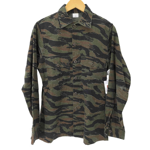 ユーエスアーミー U.S. ARMY Winfield International社 タイガーカモ ユーティリティシャツ メンズ  14 1/2