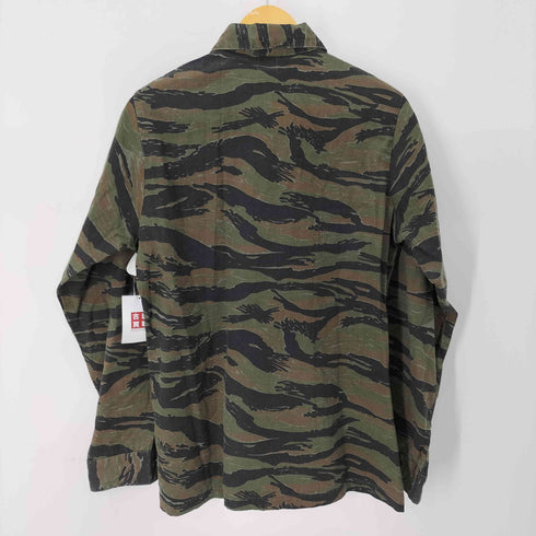 ユーエスアーミー U.S. ARMY Winfield International社 タイガーカモ ユーティリティシャツ メンズ  14 1/2