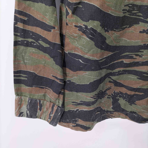 ユーエスアーミー U.S. ARMY Winfield International社 タイガーカモ ユーティリティシャツ メンズ  14 1/2
