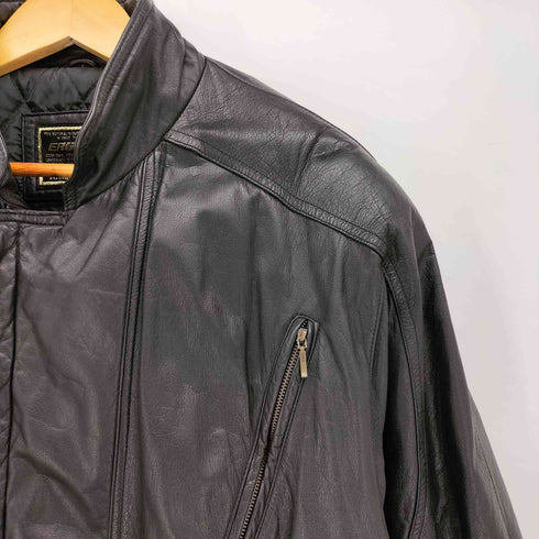 EAGLES カウレザー ジップアップ 変形 ライダース ジャケット メンズ