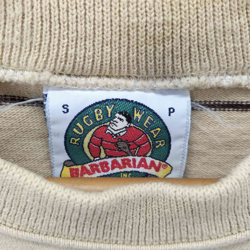 バーバリアン BARBARIAN カナダ製 L/S ボーダーカットソー メンズ JPN:S
