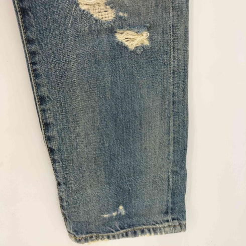 デニムアンドサプライ ラルフローレン DENIM & SUPPLY RALPH LAUREN ダメージ スキニーデニムパンツ Y2K レディース 27/32