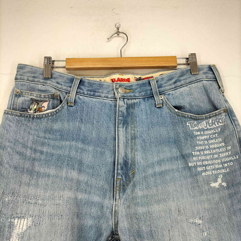 エクストララージ XLARGE Tom and Jerry DENIM PANTS メンズ 36