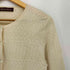 Clothing Collection カシミヤ100 レース ニットカーディガン レディース JPN:L