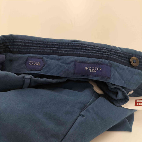 インコテックス INCOTEX SLIM FIT GARMENT DYED COMFORT CHINO コットン ストレッチ スラックス メンズ 46
