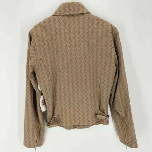 刺繍デザイン ジップアップブルゾン Y2K レディース L