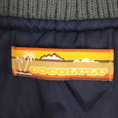 COCOLULU ウールスタジアムジャンパー メンズ