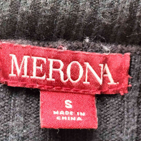 メローナ MERONA リブニット タートルネック マルチカラー レディース import:S