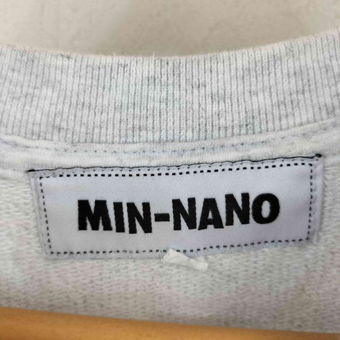 クリークアングラーズデバイス creek anglers device ×MIN-NANO ロゴプリント クルーネック スウェット メンズ JPN:M