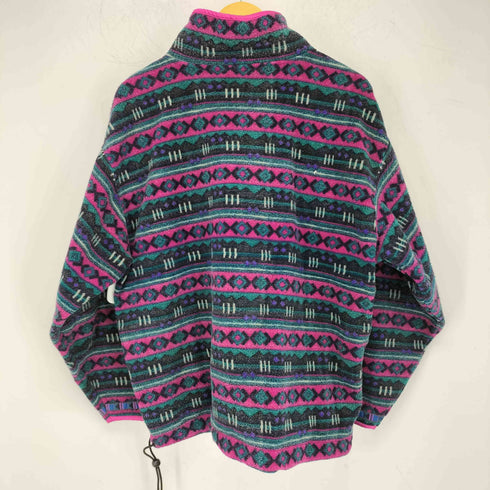 FREAKS 総柄ハーフジップフリース メンズ import:M