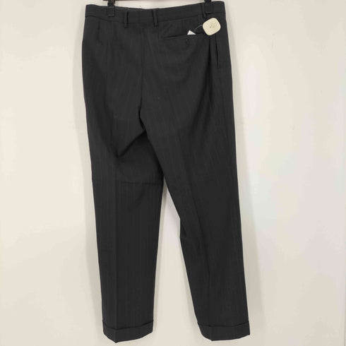 ポールスミス Paul Smith Ermenegildo Zegna生地 ストライプテーラードジャケット&スラックスパンツ メンズ 96/84/170