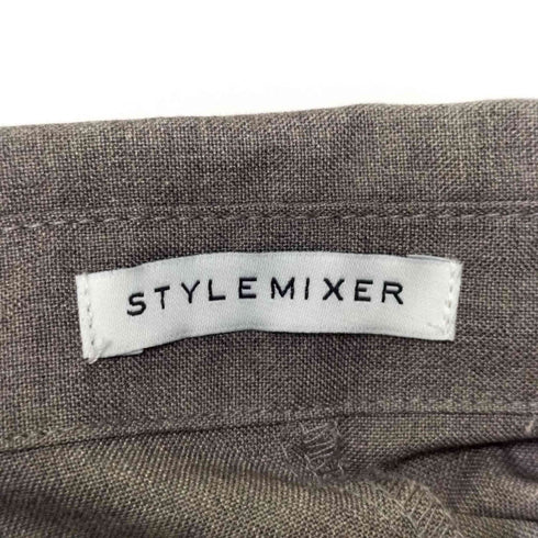 スタイルミキサー STYLEMIXER ベルテッド ロングシャツワンピース レディース FREE