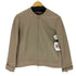 STYLE NOTE ラムレザーノーカラージャケット レディース L