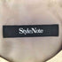 STYLE NOTE ラムレザーノーカラージャケット レディース L