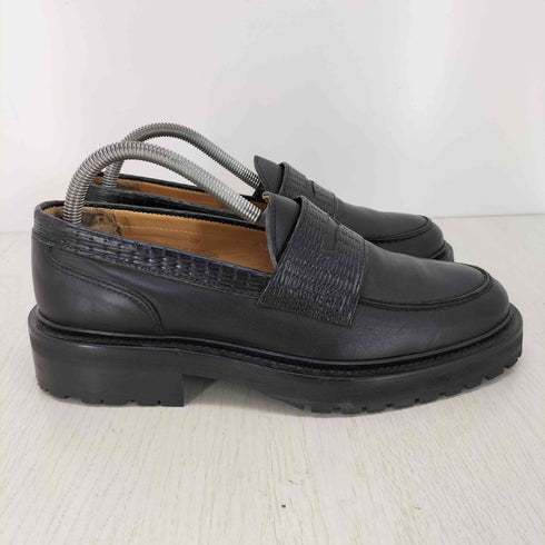 カルヴェン CARVEN ポルトガル製 カウレザーコインローファー メンズ JPN:39