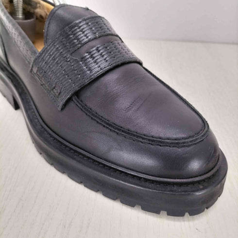カルヴェン CARVEN ポルトガル製 カウレザーコインローファー メンズ JPN:39