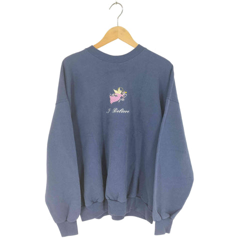 ヘインズ Hanes エンジェル刺繍スウェット メンズ import:XL