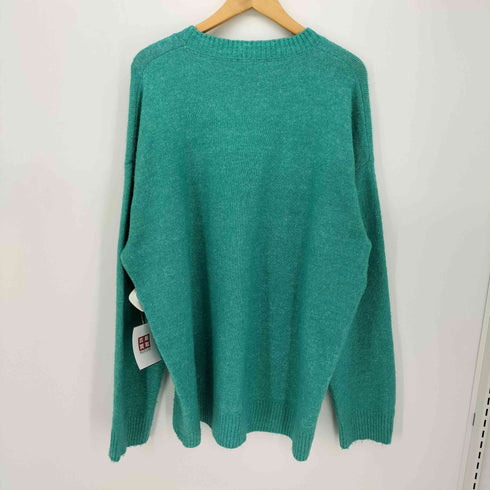 ザラ ZARA MINT GREEN KNIT ウール混 プルオーバー ニット レディース import:XL
