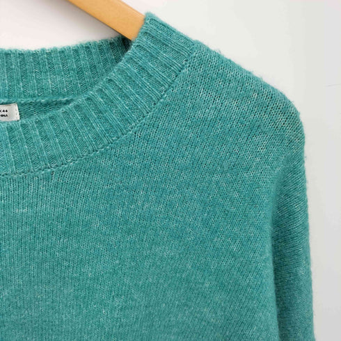 ザラ ZARA MINT GREEN KNIT ウール混 プルオーバー ニット レディース import:XL