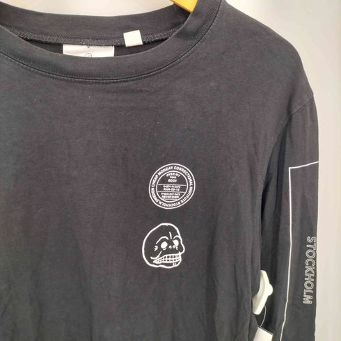 チープマンデー CHEAP MONDAY Yard LS Tee プリント ロングスリーブTシャツ メンズ import:S