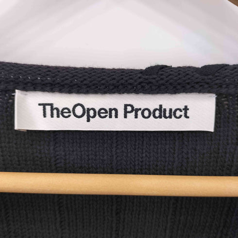 TheOpenProduct ドローストリング クロップド カーディガン レディース 1